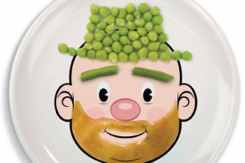 Hravý talíř od designéra Jasona Amendolara.
