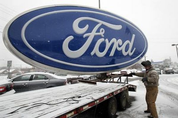 Logo Ford Motor.
