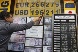 Na pomoc forintu dnes přispěchala maďarská centrální banka