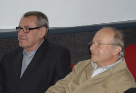 Milo&scaron; Forman (vlevo) a Ivan Passer
