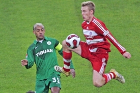 Sn&iacute;mek ze z&aacute;pasu Wolfsburg - Bayern Mnichov 1:2.