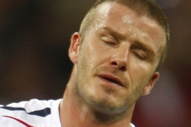 David Beckham. Na EURO 2008 si anglický záložník nezahraje.