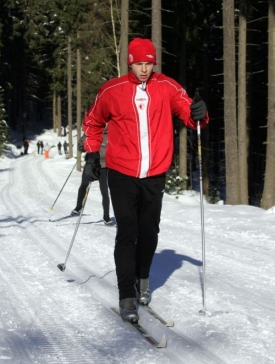 František Dřížďal vyznává raději než bruslení klasický styl.