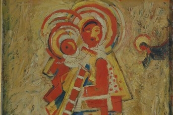 Ľudovít Fulla, Madona s anjelom, 1929