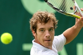 Francouz Richard Gasquet, který porazil Bohdana Ulihracha 