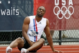 Tyson Gay se zranil v americk&eacute; olympijsk&eacute; kvalifikaci.