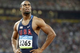 Zklamaný Američan Tyson Gay už ví, že o zlato v Pekingu nepoběží.