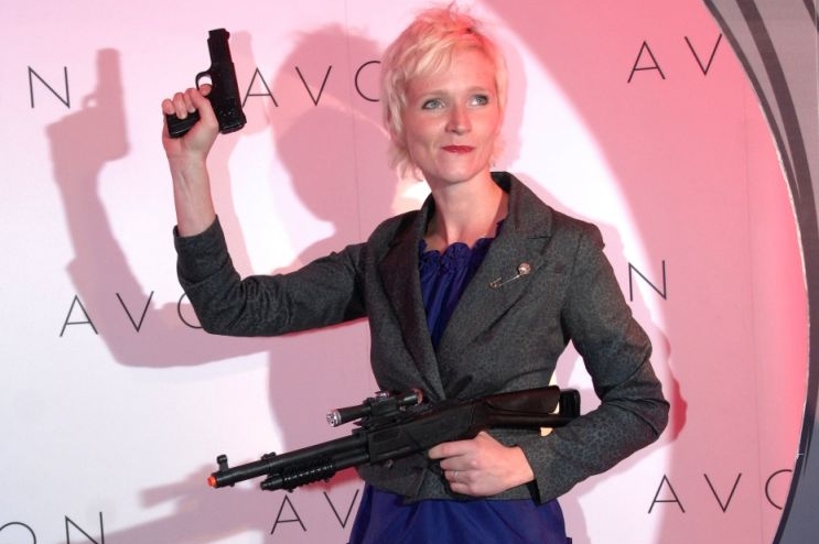 Herečka Aňa Geislerová na premiéře Quantum of Solace.