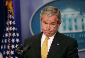 Americký prezident George Bush.