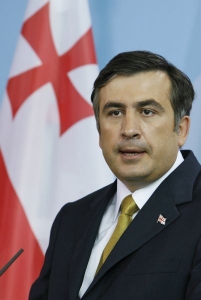 Gruz&iacute;nsk&yacute; prezident Michail Saaka&scaron;vili.