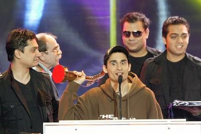 Skupina Gipsy.cz s cenou Anděl 2006 za objev roku.