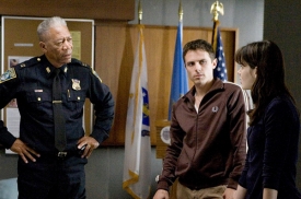 Morgan Freeman, Casey Affleck a Michelle Monaghanová.
