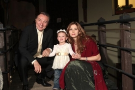 Karel Gott, dcera Charlotte a manželka Ivana Gottová