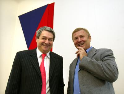 Vojtěch Filip a Miroslav Grebeníček