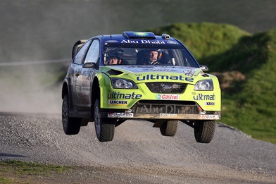Marcus Grönholm přišel o vedení ve druhé etapě rallye Nový Zéland.