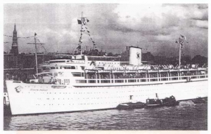 Parník Wilhelm Gustloff.