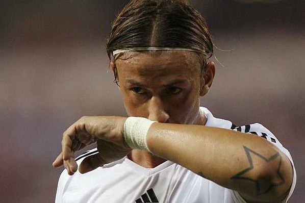 Španělský fotbalista Guti.