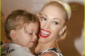 Gwen Stefani se svým synkem Kingstonem