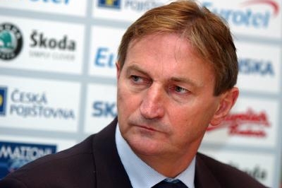 Trenér hokejistů Vítkovic Alois Hadamczik.