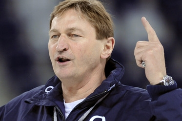 Alois Hadamczik, kouč hokejové reprezentace.