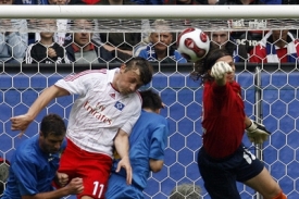 Závar před brankou Kišiněvu