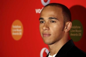 Jezdec Formule 1 Lewis Hamilton.