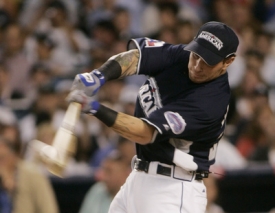 Pálkař Josh Hamilton.