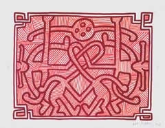 Čokoládový Buddha (1989): přesný název v angličtině zní Chocolate Buddah, což je překlep, který si Haring nicméně přál zachovat.