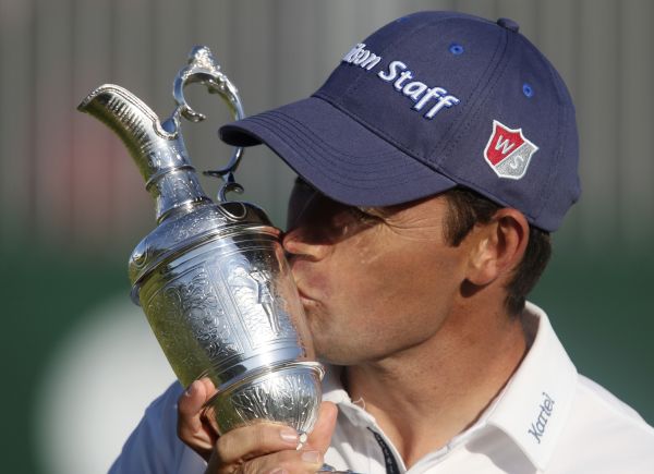Vítěz British Open, Padraig Harrington.