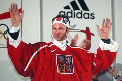 Dominik Hašek, jeden ze strůjců olympijského triumfu v Naganu 1998.
