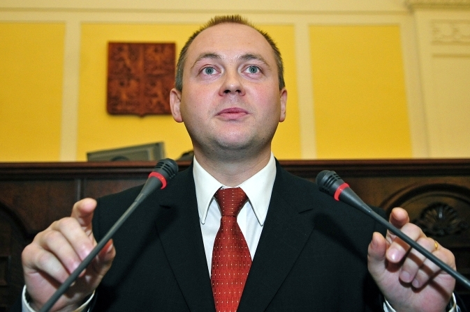 Nově zvolený hejtman Michal Hašek.