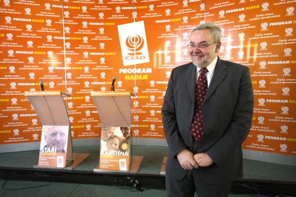 Jednička ČSSD do eurovoleb: Jiří Havel.