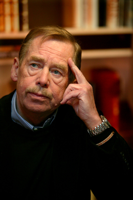 Exprezident Václav Havel.