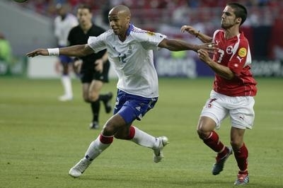 Thierry Henry v dresu Francie Thierry Henry v dresu Francie