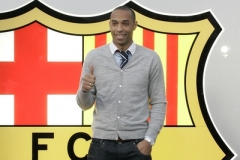 Thierry Henry při oficiální prezentaci
