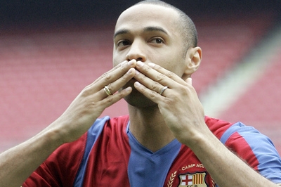 Thierry Henry se představil v novém dresu