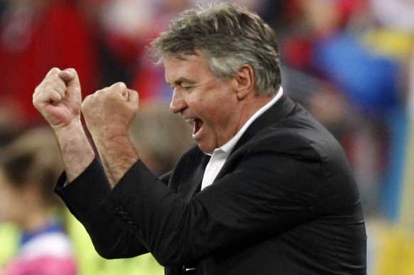 Nizozemský fotbalový kouč Guus Hiddink. Nizozemský fotbalový kouč Guus Hiddink.
