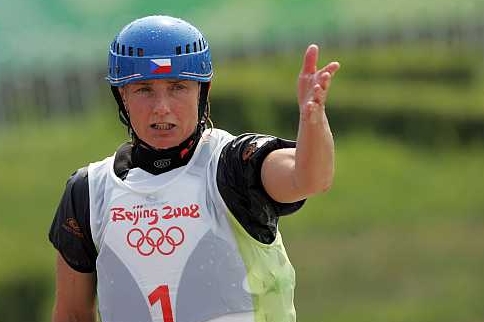 Dvojnásobná olympijská vítězka Štěpánka Hilgertová.