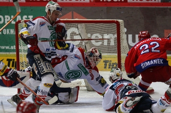 Snímek ze zápasu České Budějovice - Pardubice 6:3 Snímek ze zápasu České Budějovice - Pardubice 6:3