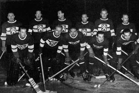 Tým československých hokejistů z roku 1947. Tým československých hokejistů z roku 1947.