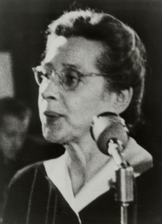 Milada Horáková se stala obětí zinscenovaného procesu.