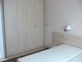 Interiér jednoho z pokojů hotelu přímo na stadionu v Edenu.