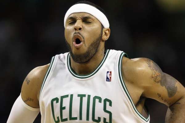 Eddie House, střílející nárhadník basketbalistů Bostonu. Eddie House, střílející nárhadník basketbalistů Bostonu.