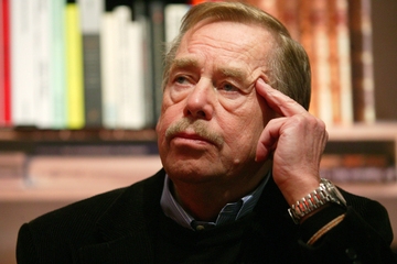 Dnes již pouhý občan Václav Havel. 