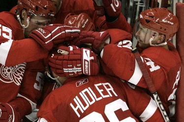 Jiří Hudler a pochvala od spoluhráčů z Detroitu