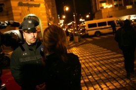 Policejní mluvčí uvedl, že informace o pochodu zřejmě nebyly správné.