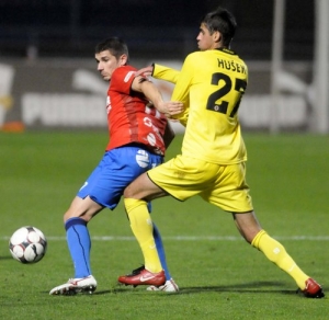 Fotbalista Sparty Luboš Hušek, nováček v české reprezentaci.