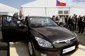 Ilustrační foto - zahájení stavby automobilky Hyundai v Nošovicích