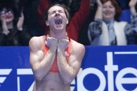 Jedna z hvězd šampionátu - ukrajinská tyčkařka Jelena Isinbajevová.