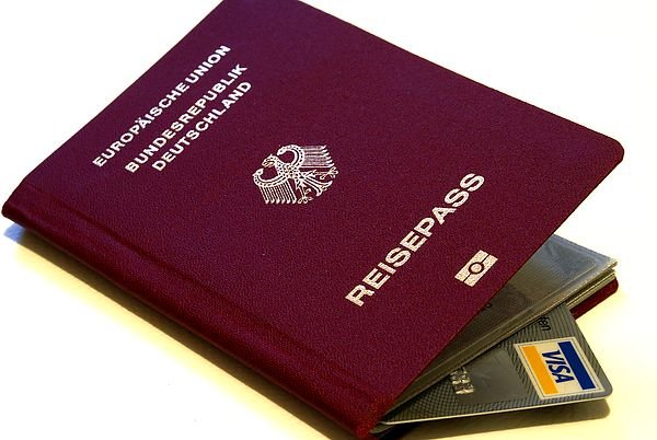O nový německý biometrický pas je velký zájem.